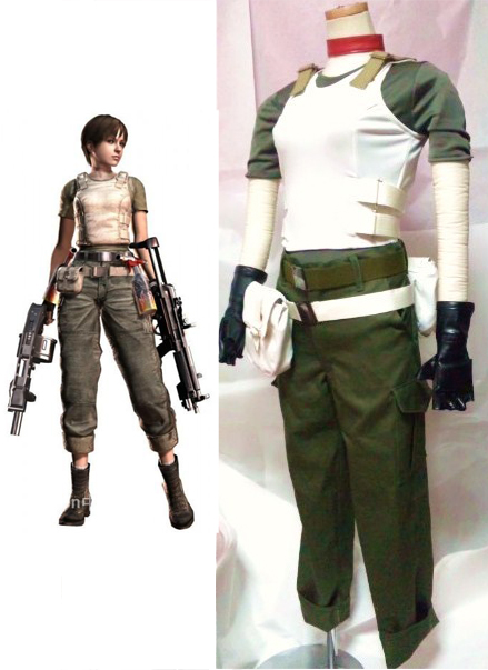 Resident Evil Rebecca Chambers Cosplay Costumes